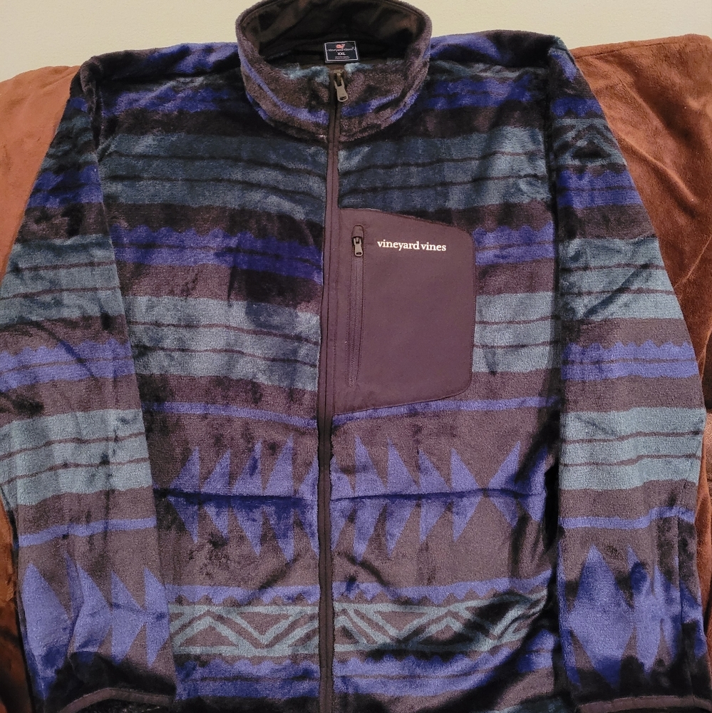 Vineyard Vines xxl Sherpa full zippered jacket, NWT